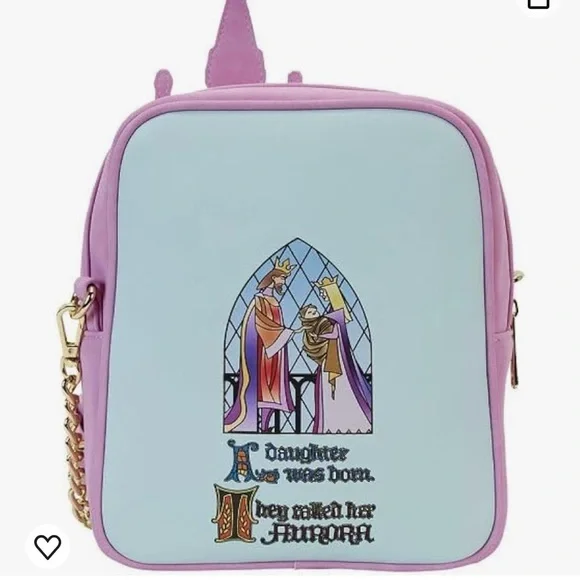 🆕 Sleep Beauty Castle Crossbody Bag - Picture 2 of 8